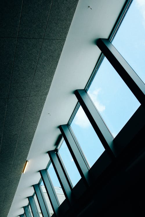 Kostnadsfri bild av fönster, hall, korridor