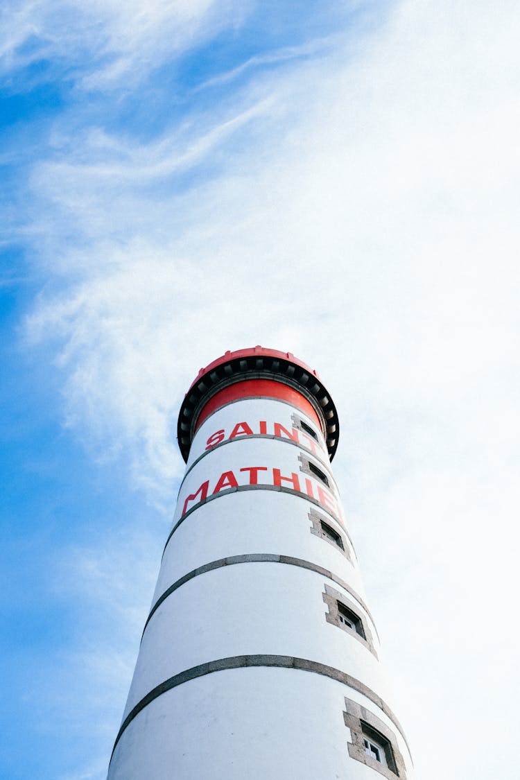 Low-Angle Shot Of Saint-Mathieu Lighthouse In France