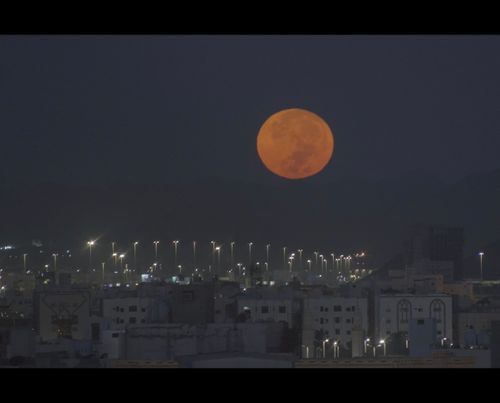 Free stock photo of 2021 august full moon, astrophotography, blue moon Stock Photo