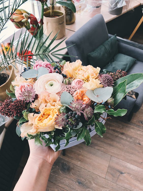 Assorted-color Flower Bouquet