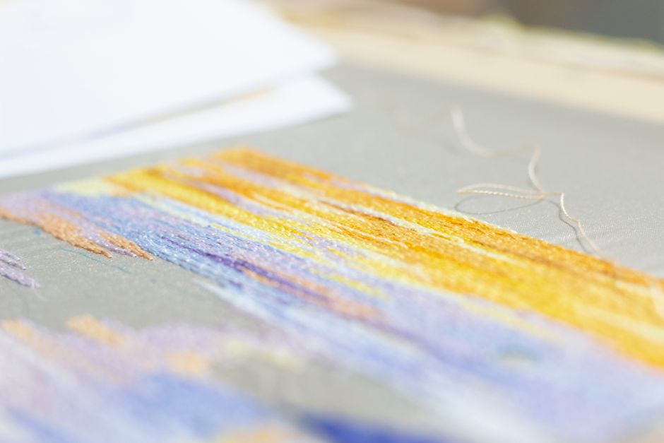 How to Make an Embroidery Pet Portrait from a Photo (Thread Painting & Counted Methods)