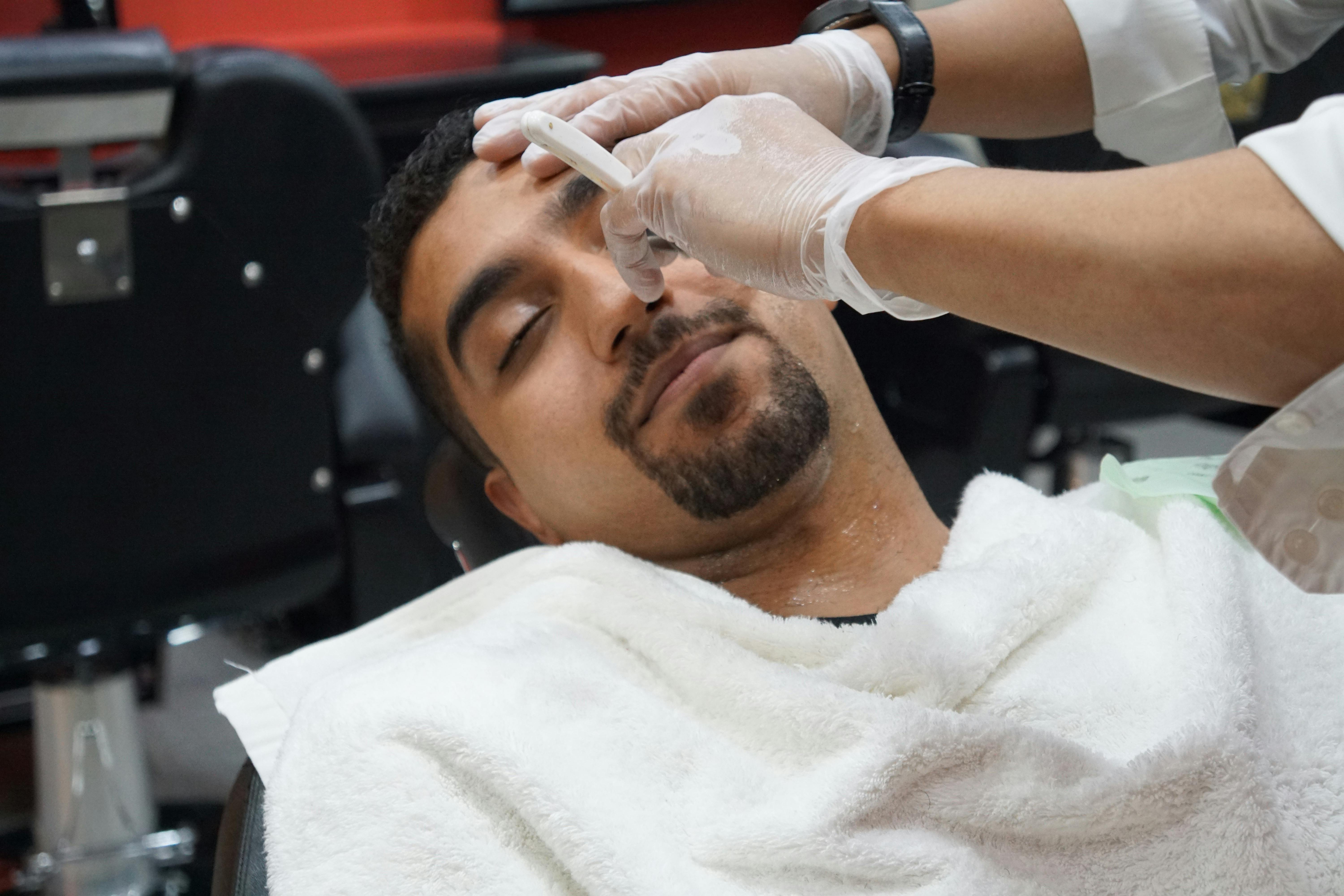 fournitures de barbier