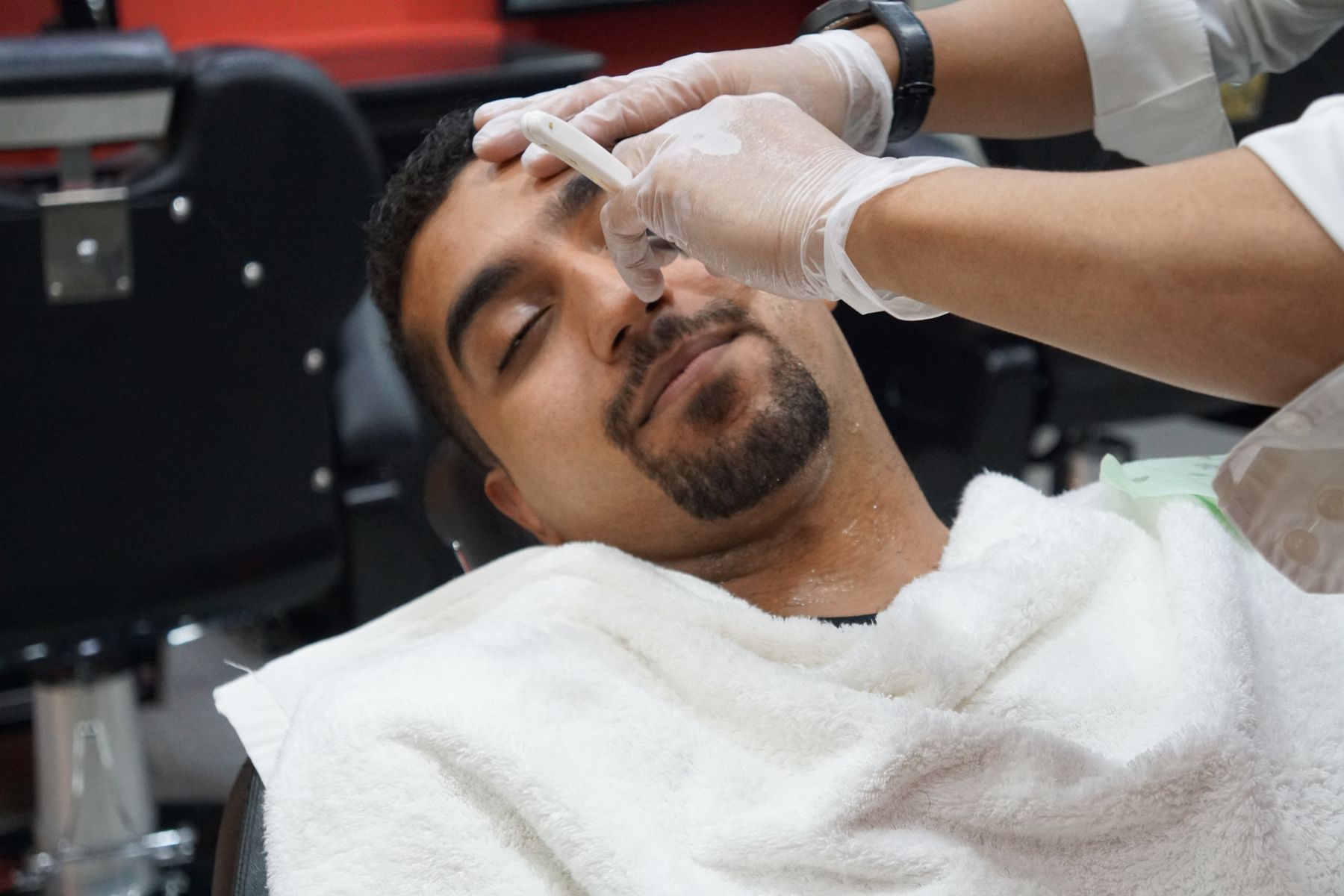 Hot Towel Shave