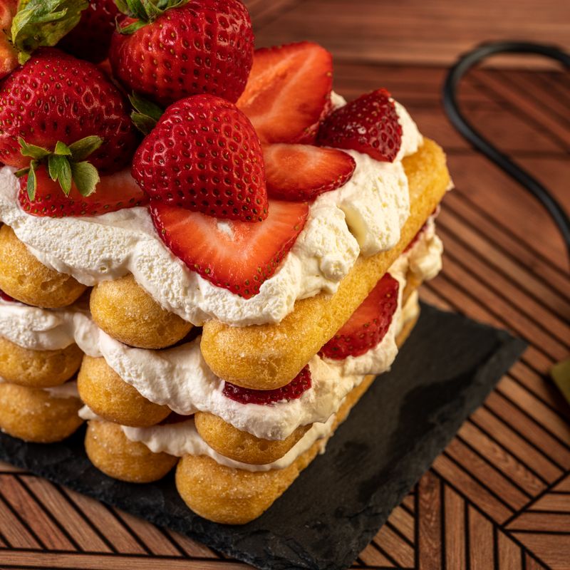 Strawberry Shortcake Cake