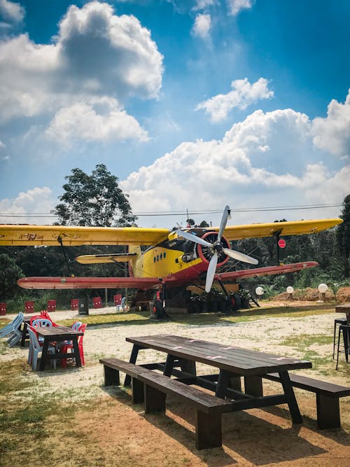 Foto d'estoc gratuïta de avions, decoració, fotografia de paisatge