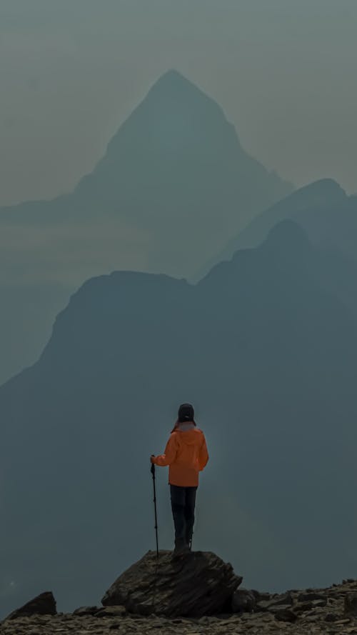 Free stock photo of alpine, alps, foggy