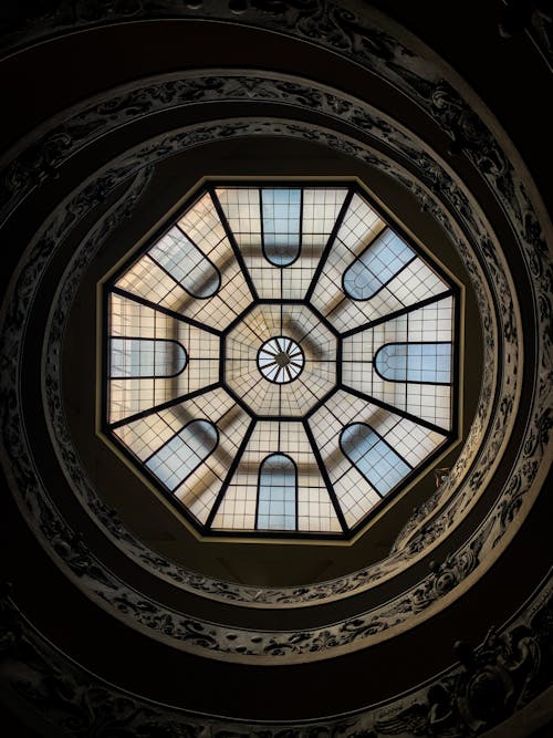 Free Dome Ceiling of a Building Stock Photo