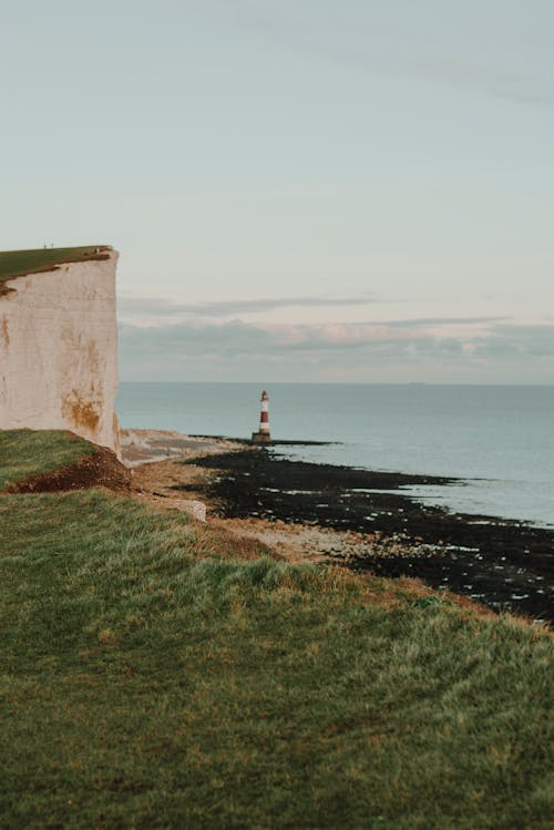 Vue Panoramique Du Bord De Mer Pendant La Journée