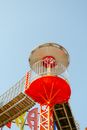 Fairground under Blue Sky