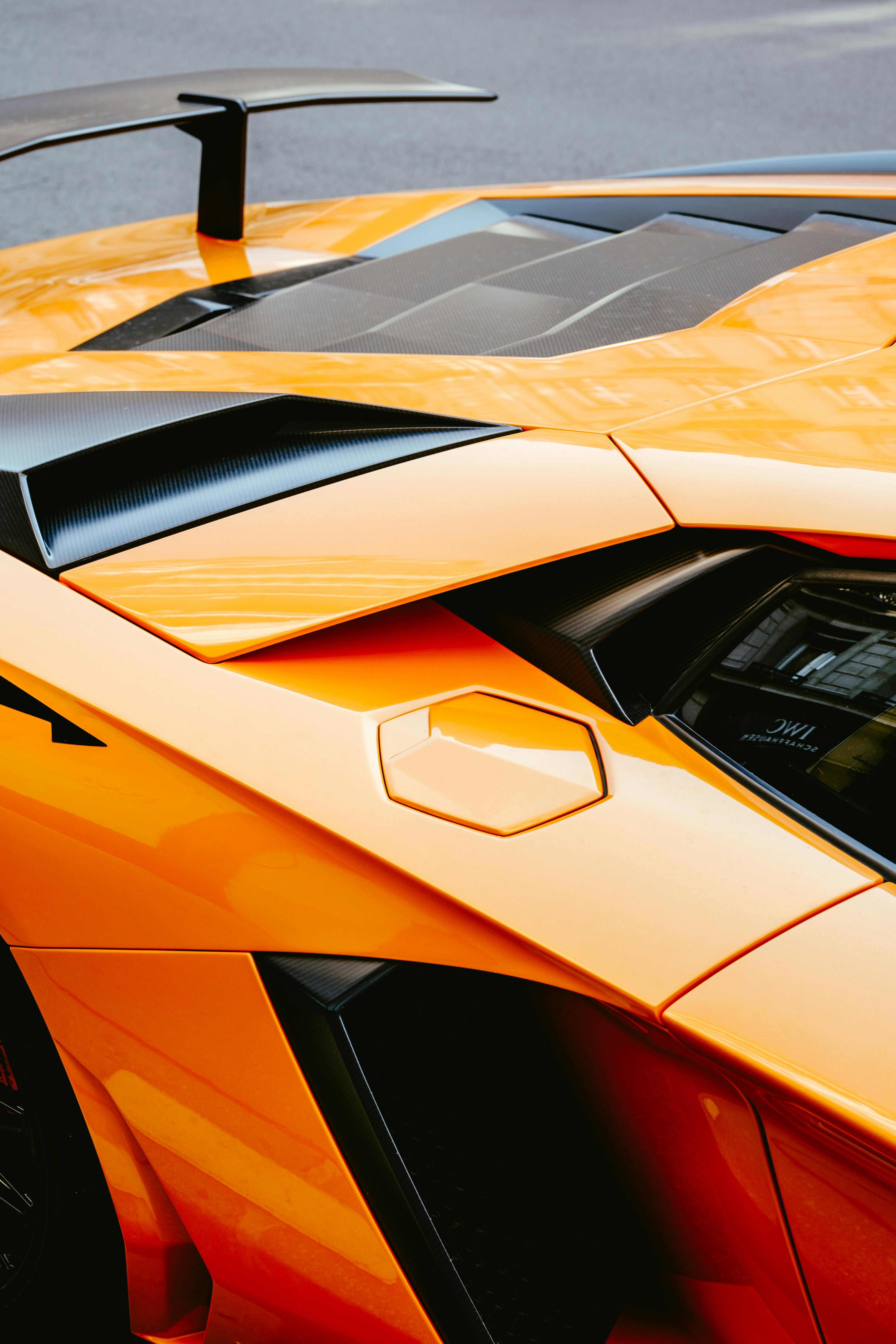 A Red Lamborghini Huracan Free Stock Photo