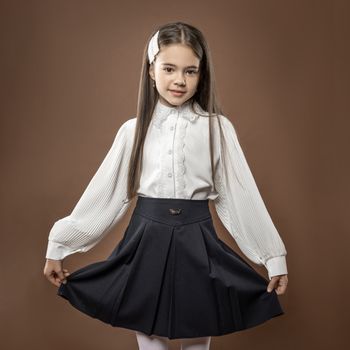 Pleated Formal Skirt