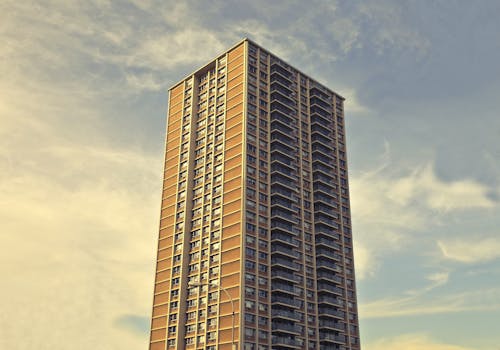 Free Photo of a High Rise Building Stock Photo