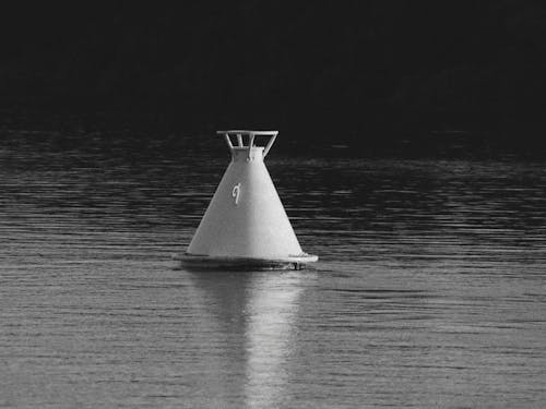 White Buoy in Water 