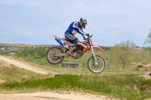 Photos gratuites de action, course automobile, dirt bike