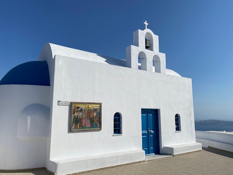 Traditional Church In Greece 