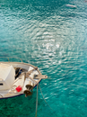 White Boat on Body of Water