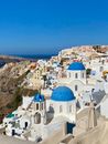 Aerial Photography of Beautiful Santorini