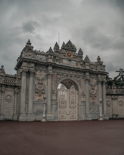 Free The Main Entrance of Dolmabahçe Palace Stock Photo