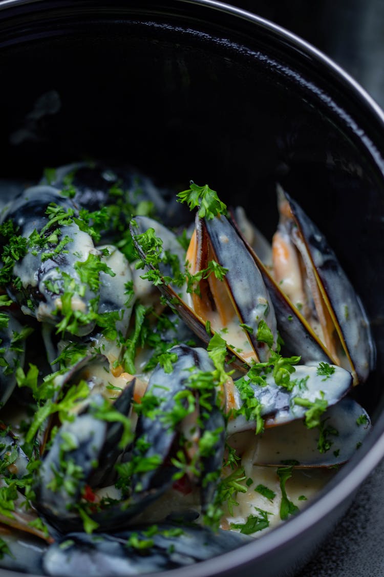 Mussels In Bowl