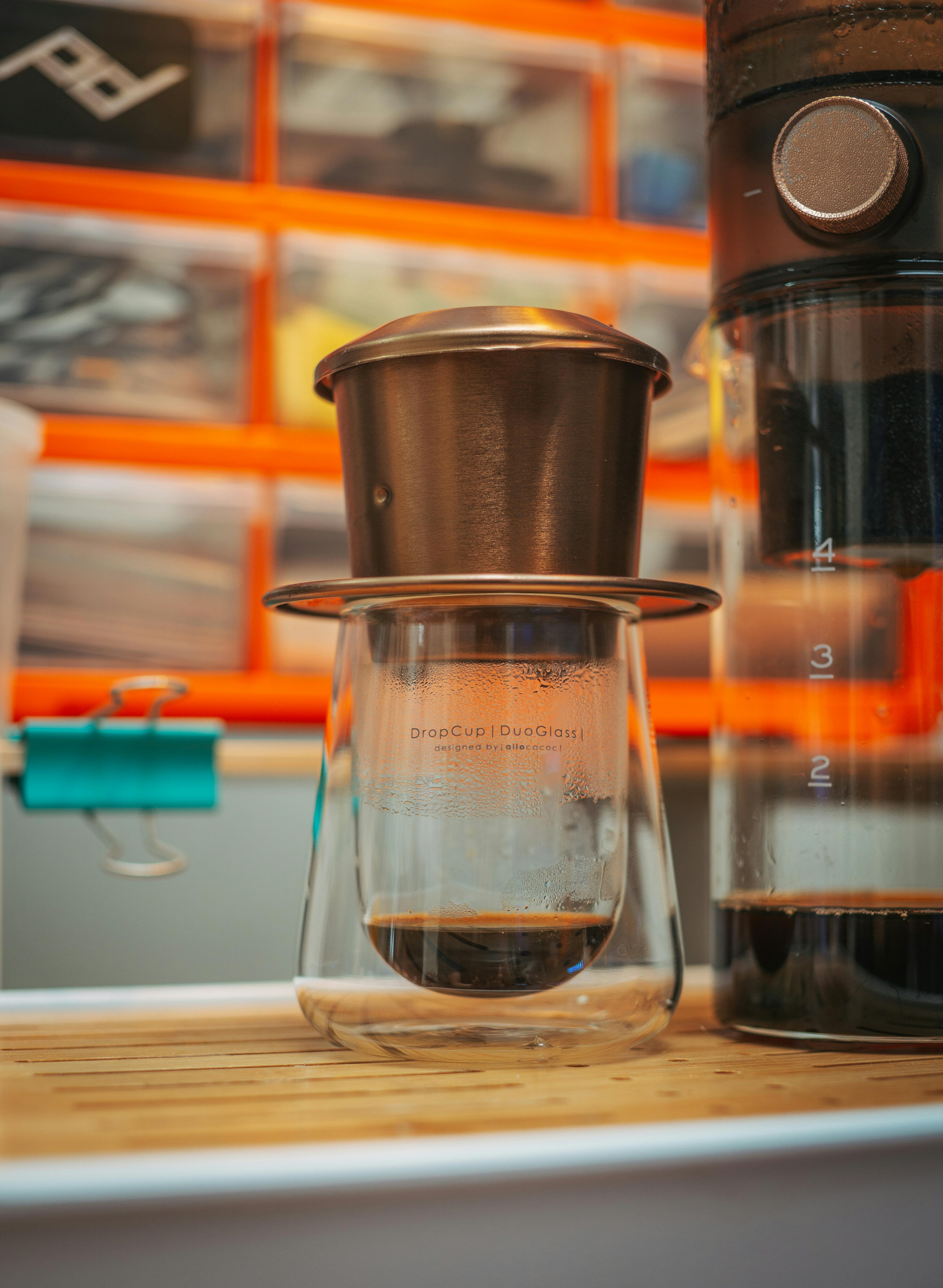 Closeup of Coffee Brewing Equipment · Free Stock Photo