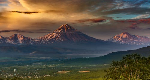 俄國, 噴發, 堪察加火山 的 免費圖庫相片