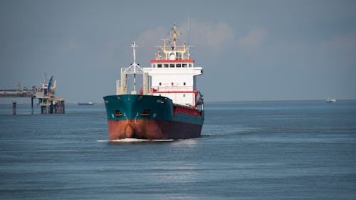  Ship on Sea Under the Sky