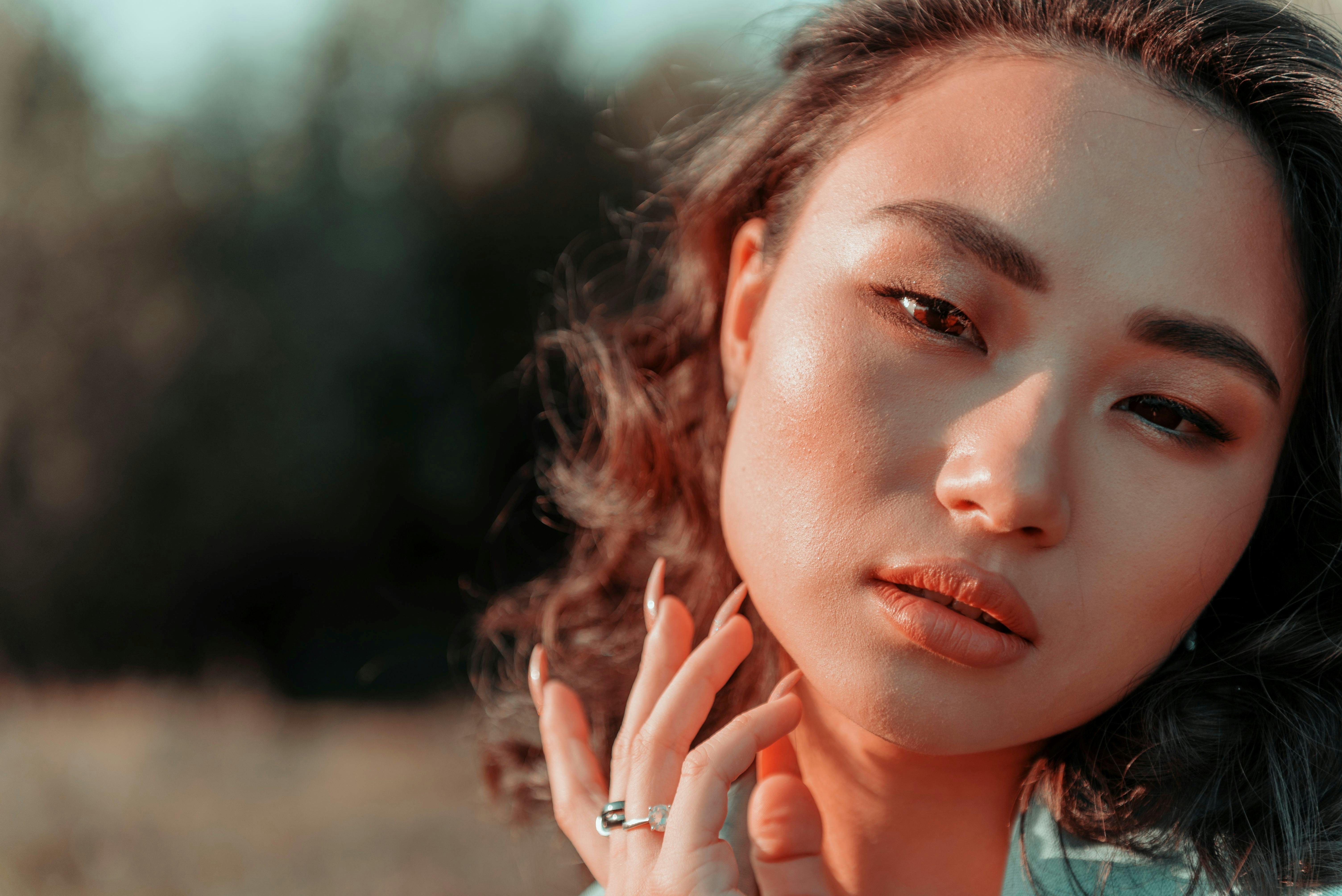 beauty glowing skin — Photo by Olga Solodilova on Pexels
