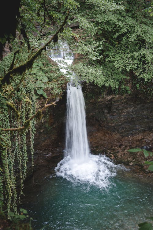 бесплатная Бесплатное стоковое фото с вертикальный выстрел, водопады, живописный Стоковое фото