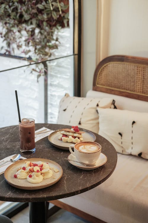 Foto profissional grátis de alimento, bebida, café