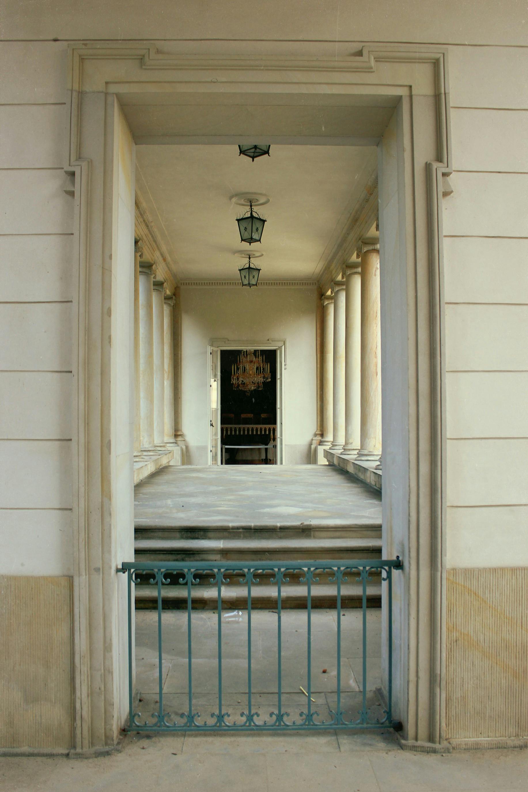 Black Handrails On The Hallway · Free Stock Photo