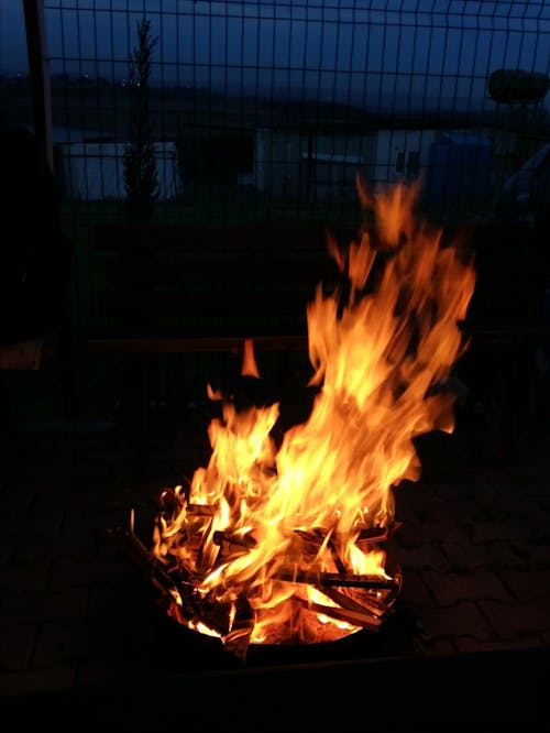 升火的木柴, 柴火, 火 的 免費圖庫相片