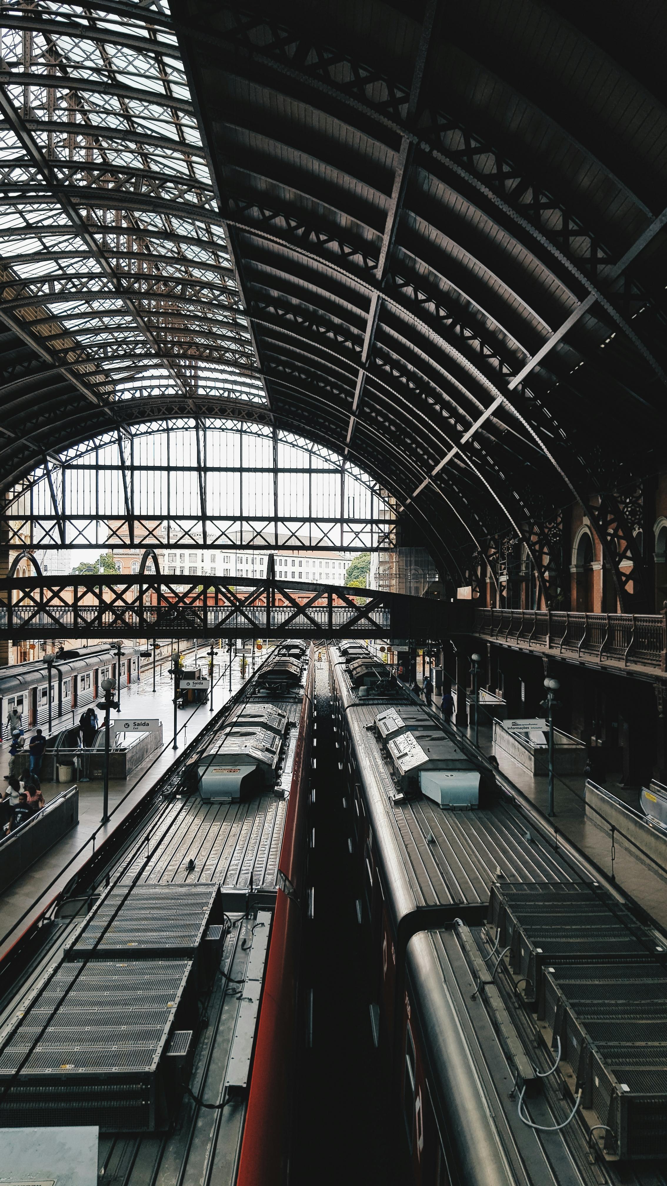 Architectural Photography of Train Station