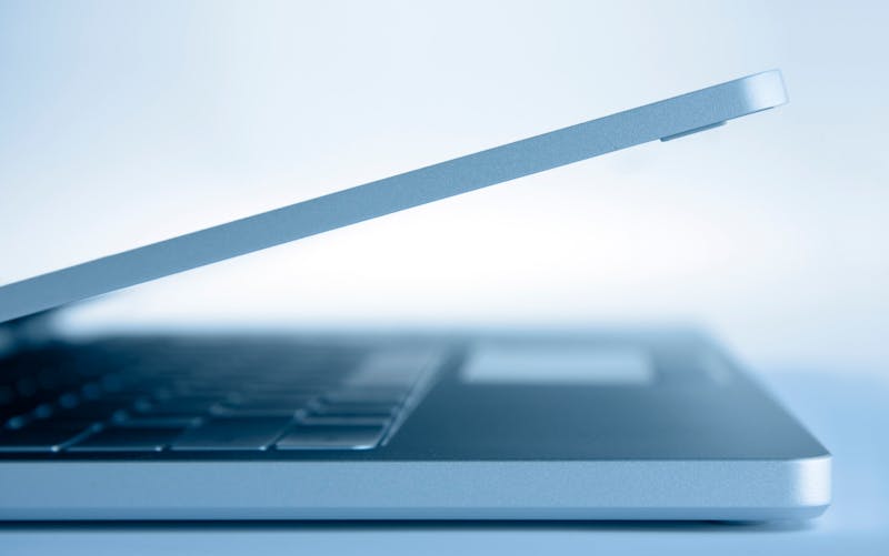 Grafische weergave van een 3D oppervlaktescan met kleurcodering voor hoogte