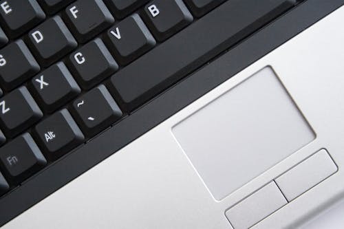 Schwarze Laptop Tastatur