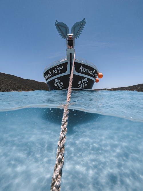 Foto d'estoc gratuïta de barca, corda, embarcació d'aigua