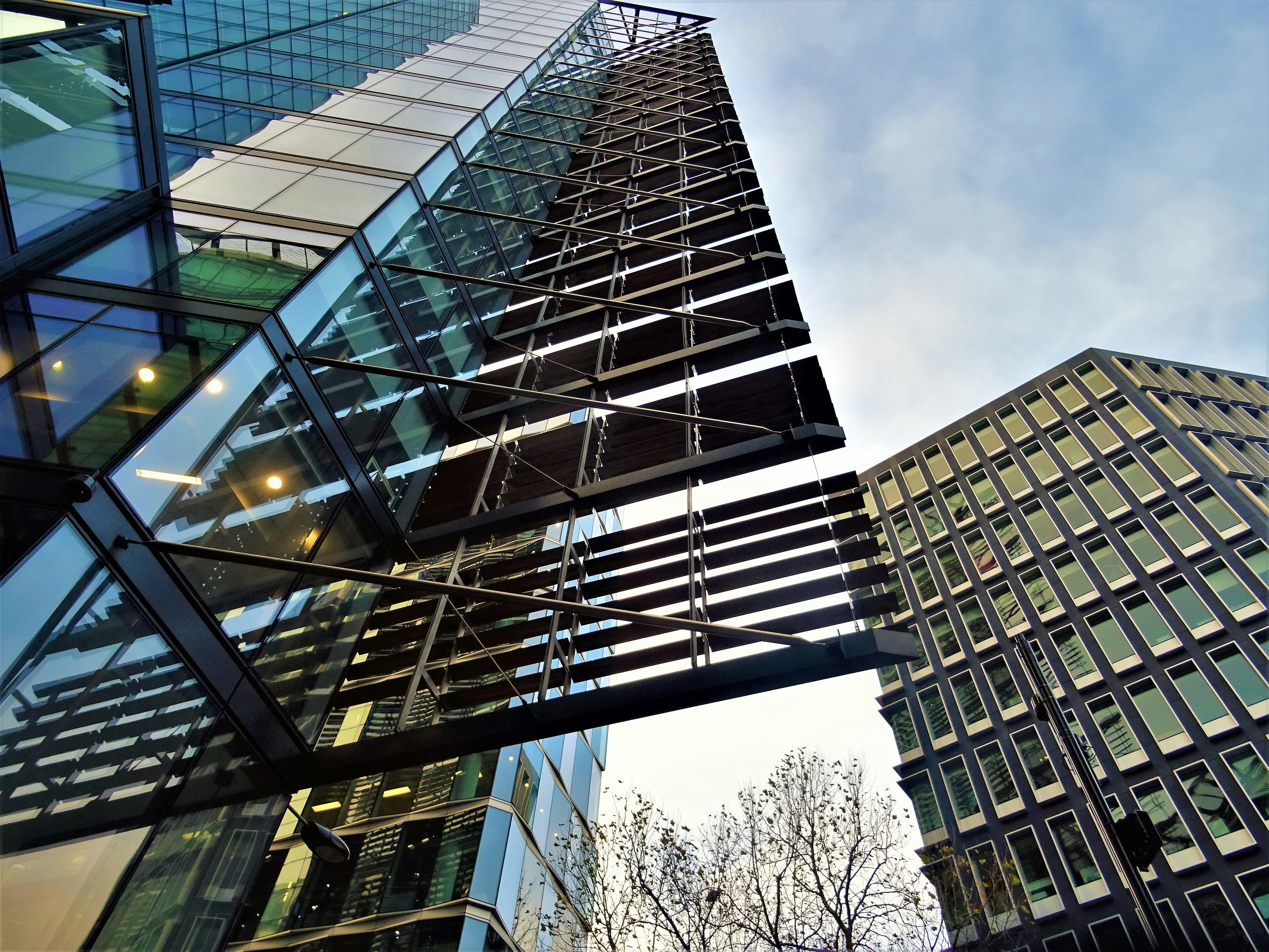 Low Angle Photography of High-rise Buildings