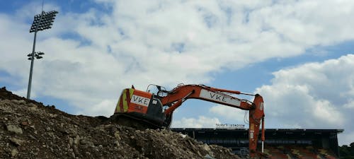 Free stock photo of 360 excavator, barnet, barnet copthall Stock Photo