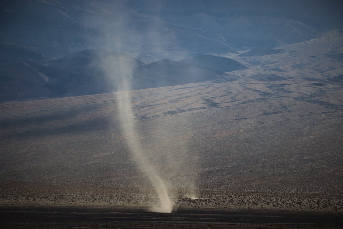 Free Tornado on the Desert Stock Photo