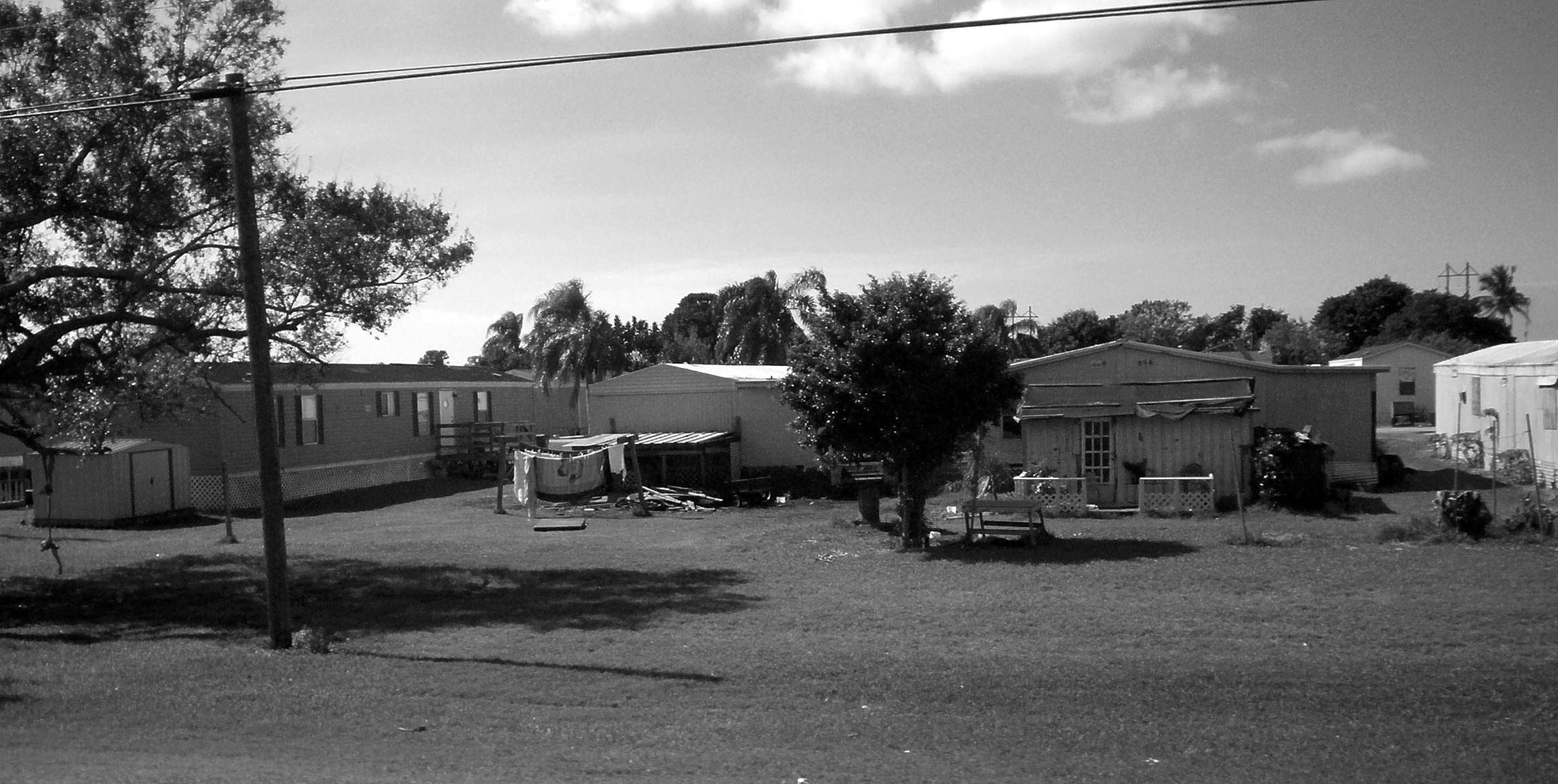 Free stock photo of monochrome photography, trailer park, urban decay
