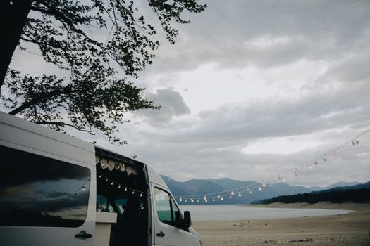 campervan river