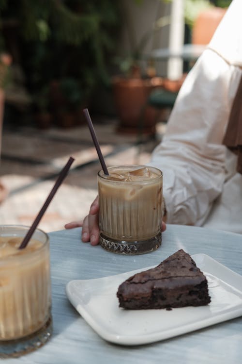 Foto d'estoc gratuïta de begudes fredes, cafè, canyes