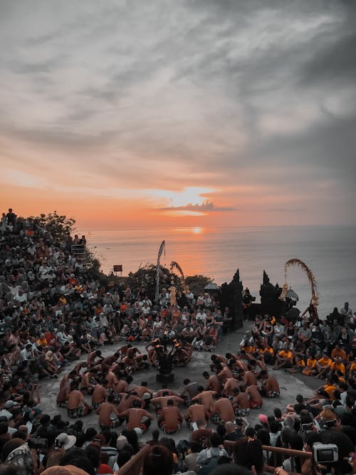 Kecak Dance Show in Uluwatu, Bali, Indonesia 