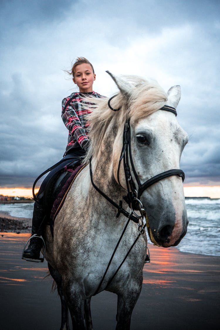 Girl On Horse