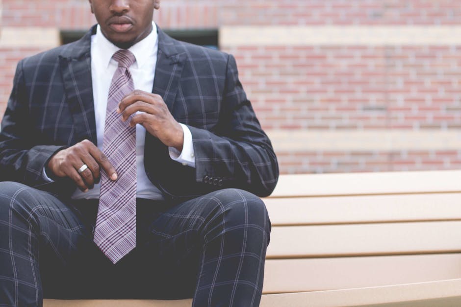 Men's Plaid Suit and Pants