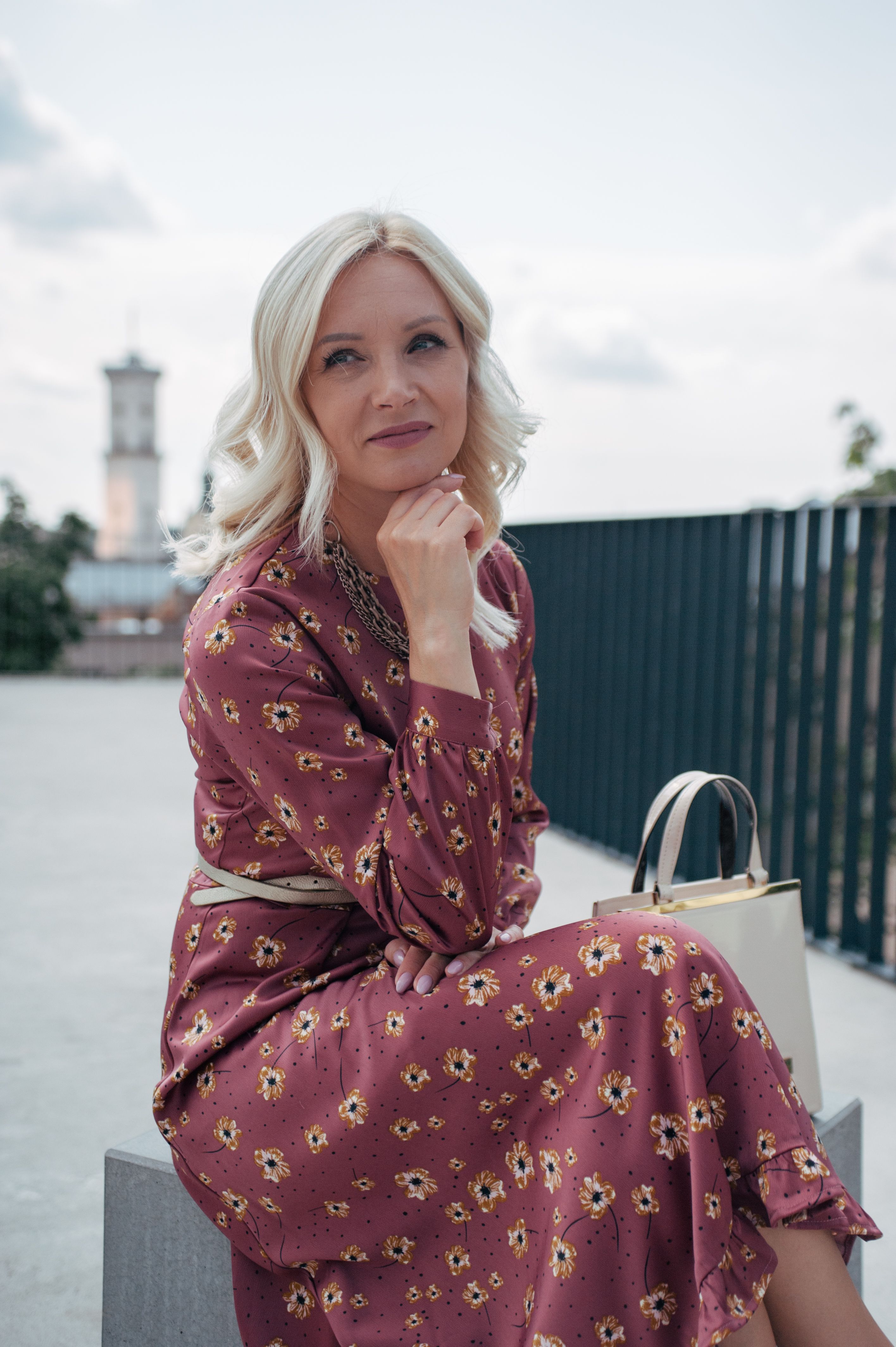 Portrait of a Woman Wearing a Dress · Free Stock Photo