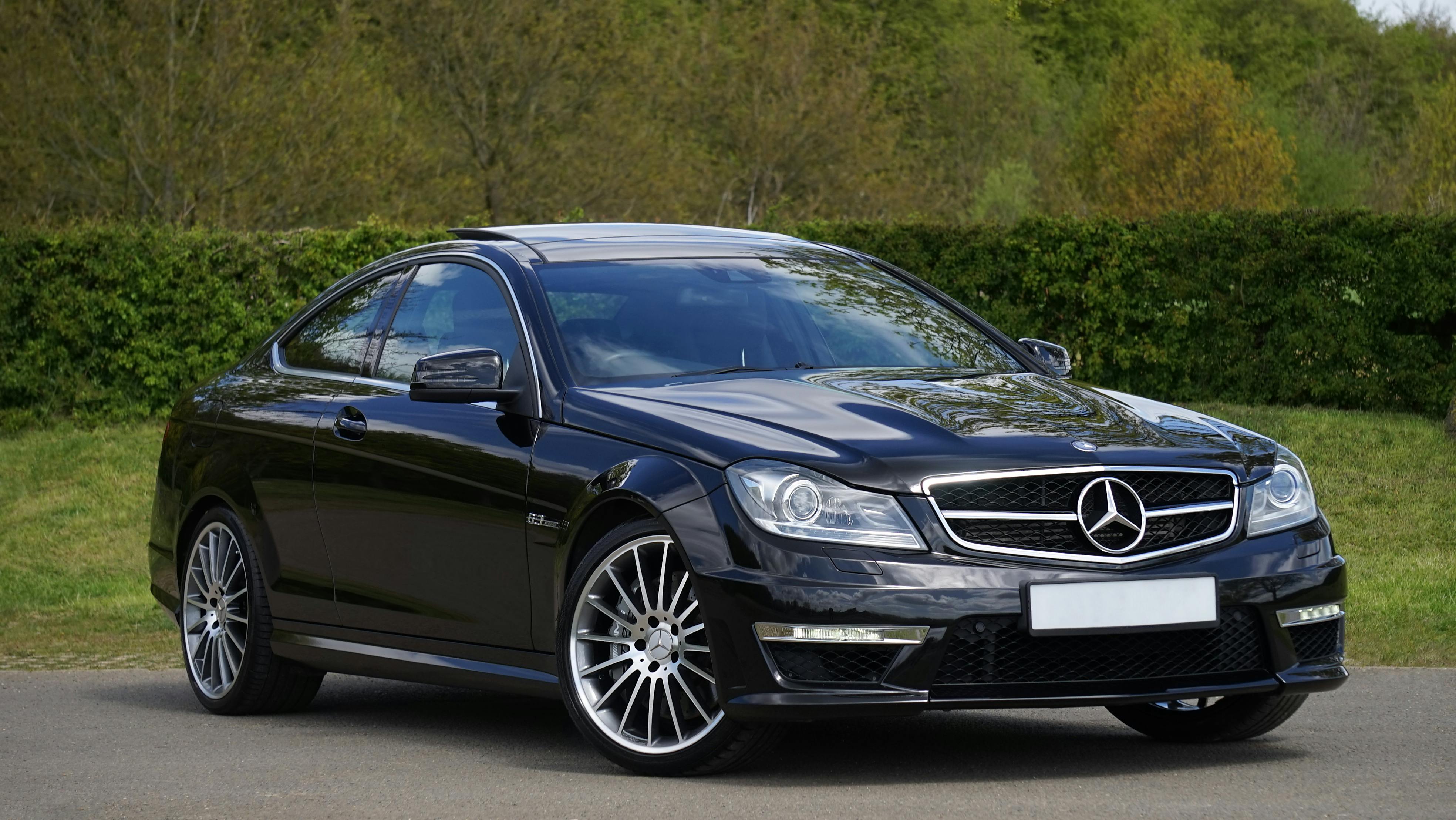 Black Mercedes Car Hd Wallpaper