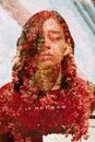 Double Exposure Photo of Woman over Flowers