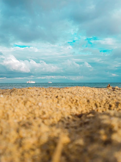 คลังภาพถ่ายฟรี ของ ชายหาด, ทราย, ทรายทะเล