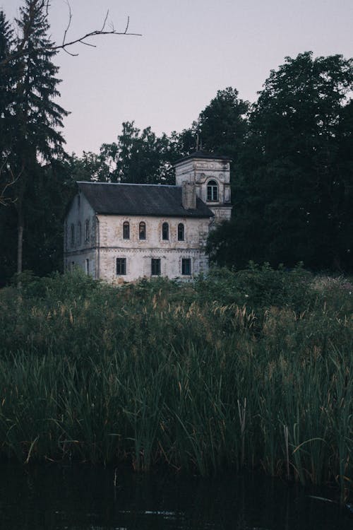 Abandoned House near Pond