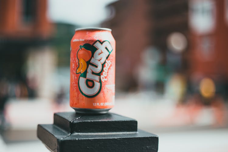 Close-up Photo Of A Soda In A Can